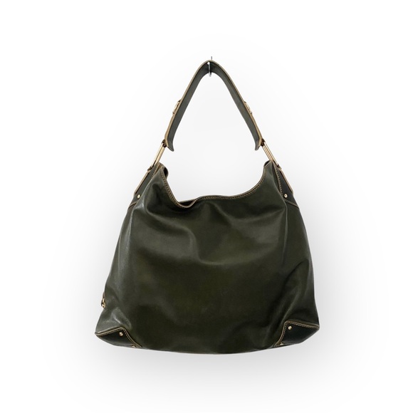 Cole Haan Handbags - Cole Haan ☀︎︎ Gold Hardware Hobo Shoulder Handbag Bag ☀︎ Smooth Olive Leather ☀︎
